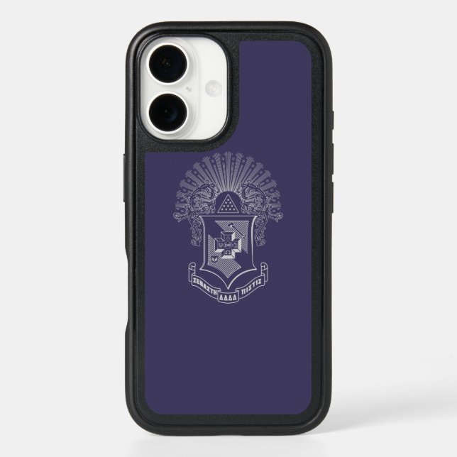 Sigma Pi Fraternity Official Coat of Arms Otterbox iPhone Case (Back)