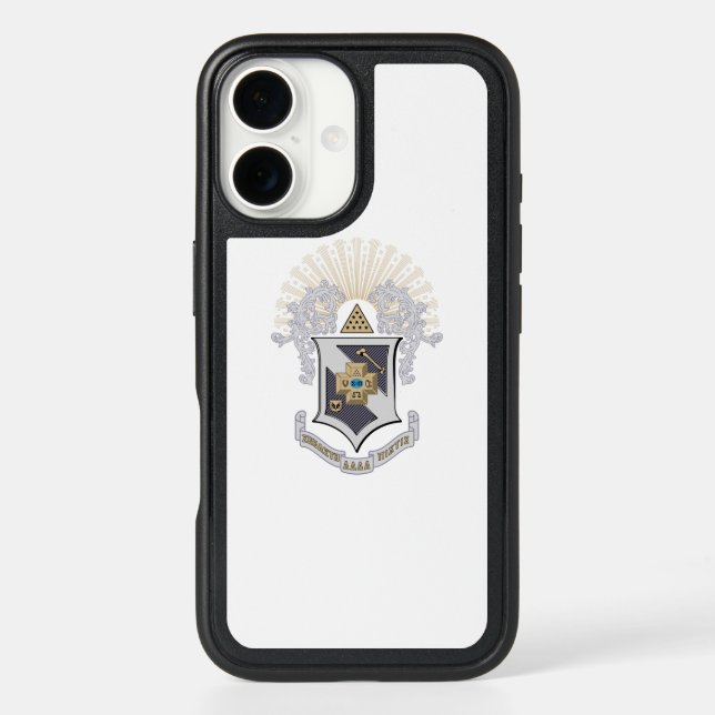 Sigma Pi Fraternity Official Coat of Arms Otterbox iPhone Case (Back)