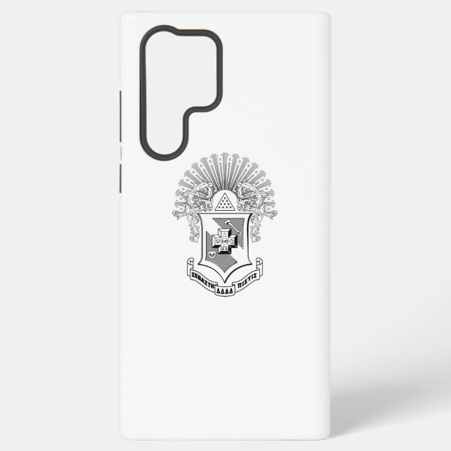 Sigma Pi Fraternity Official Coat of Arms Samsung Galaxy Case (Back)