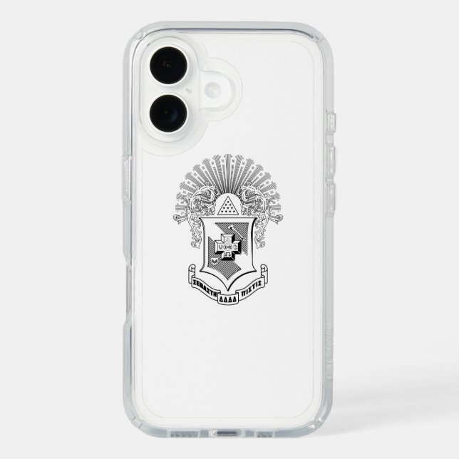 Sigma Pi Fraternity Official Coat of Arms Speck iPhone Case (Front)