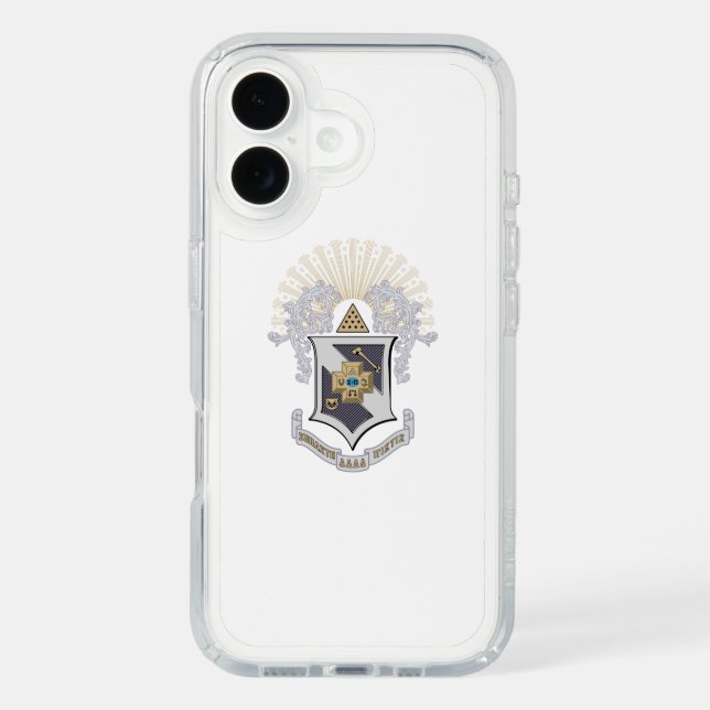 Sigma Pi Fraternity Official Coat of Arms Speck iPhone Case (Front)