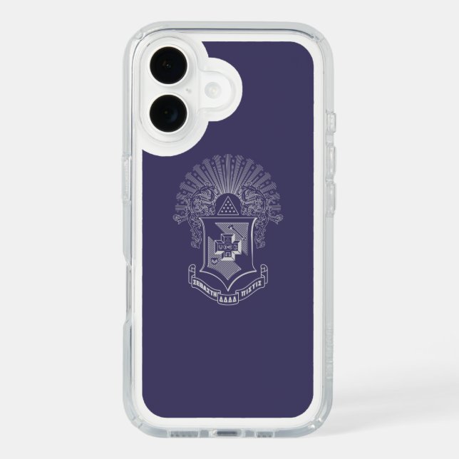 Sigma Pi Fraternity Official Coat of Arms Speck iPhone Case (Front)