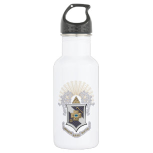 Sigma Pi Fraternity Official Coat of Arms Stainless Steel Water Bottle