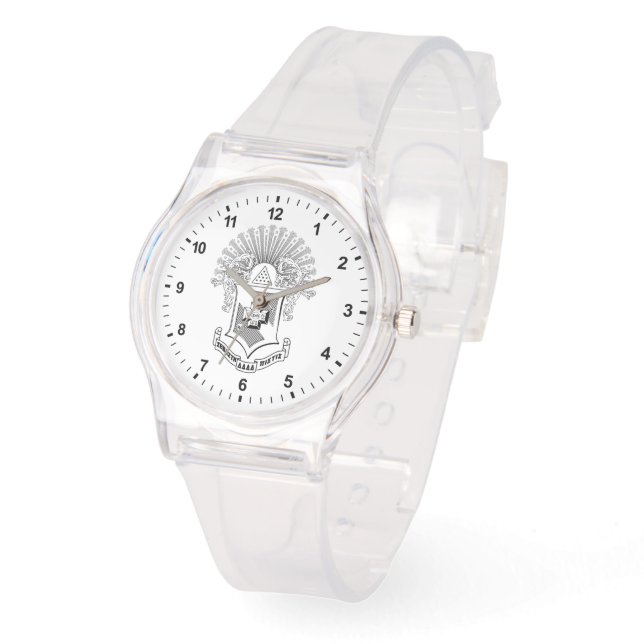 Sigma Pi Fraternity Official Coat of Arms Watch (Angle)