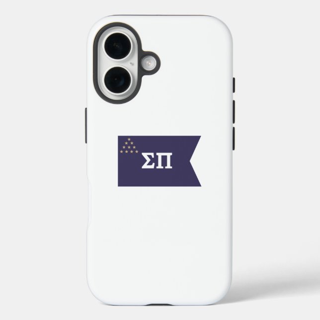 Sigma Pi Fraternity Official Flag Case-Mate iPhone Case (Back)