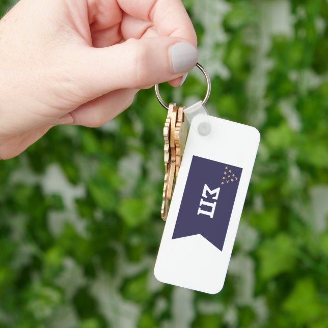 Sigma Pi Fraternity Official Flag Keychain (Hand)