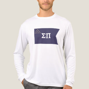Sigma Pi Fraternity Official Flag Tri-Blend Shirt