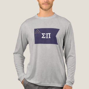 Sigma Pi Fraternity Official Flag Tri-Blend Shirt