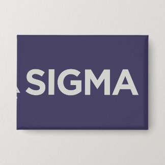 Sigma Pi Fraternity Wordmark Star Triangle Logo Button