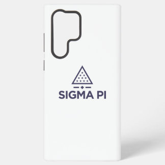 Sigma Pi Fraternity Wordmark Star Triangle Logo Samsung Galaxy S22 Ultra Case