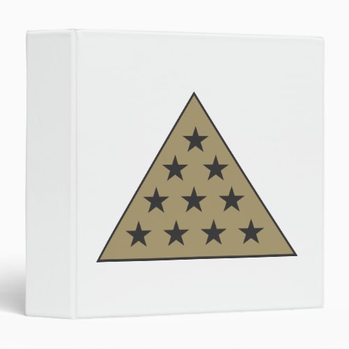 Sigma Pi Pyramid Gold 3 Ring Binder