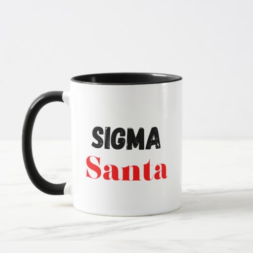 Sigma Santa Coffee Mug