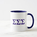 Sigma Sigma Sigma Lil Big Logo Mug at Zazzle