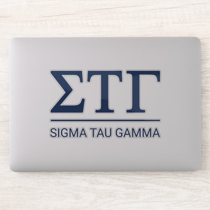 Sigma Tau Gamma | Badge Sticker | Zazzle.com