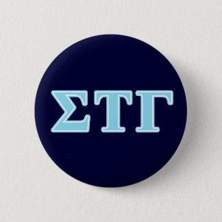 Sigma Tau Gamma Blue Letters Button