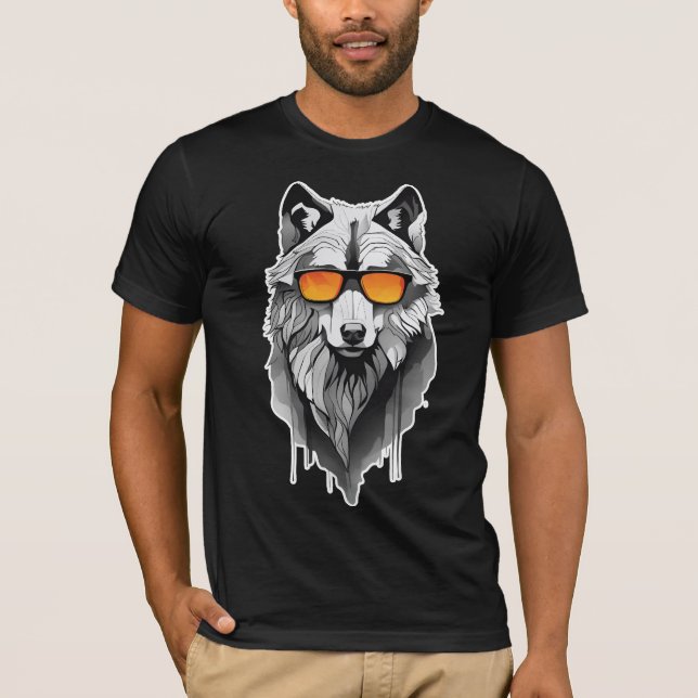 sigma wolf swag T-Shirt (Front)