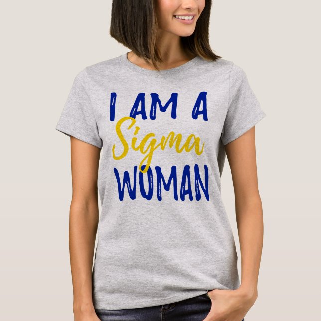 Sigma Woman Crop Top (Front)