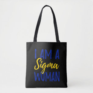 Sigma Woman Tote Bag