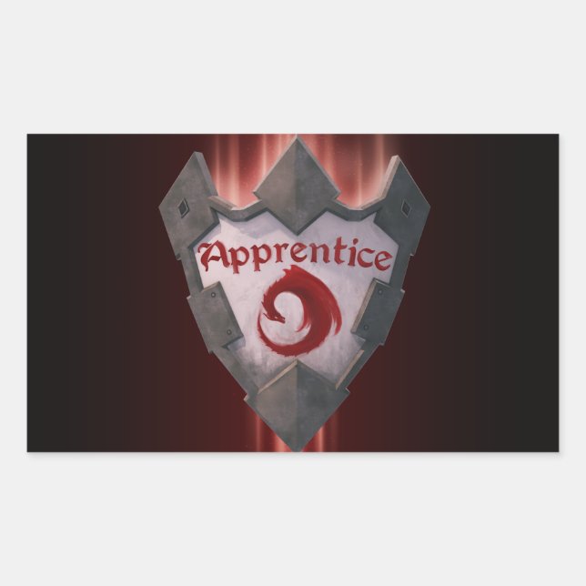 Sigma X Studios - Apprentice Logo Sticker (Front)