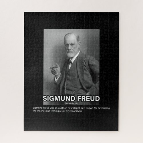 Sigmund Freud biography Jigsaw Puzzle