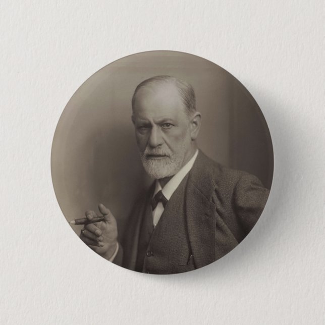 Sigmund Freud Button (Front)