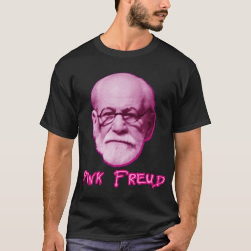 Sigmund Freud Head   T_Shirt