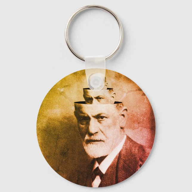 Sigmund Freud Keychain (Front)