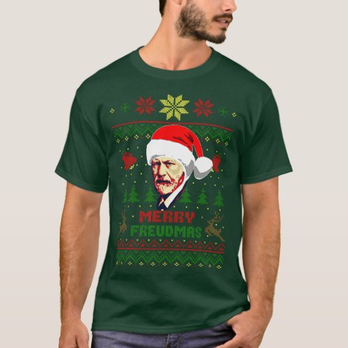 Sigmund Freud Merry Freudmas T_Shirt