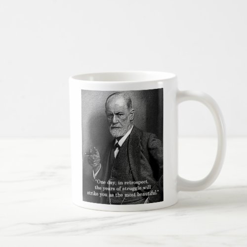 Sigmund Freud One Day quote mug