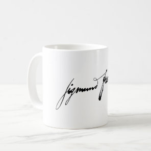 Sigmund Freud signature autograph famous history Coffee Mug