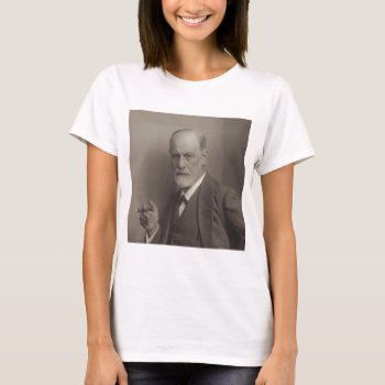 Sigmund Freud T-shirt by Moma_Art_Shop at Zazzle