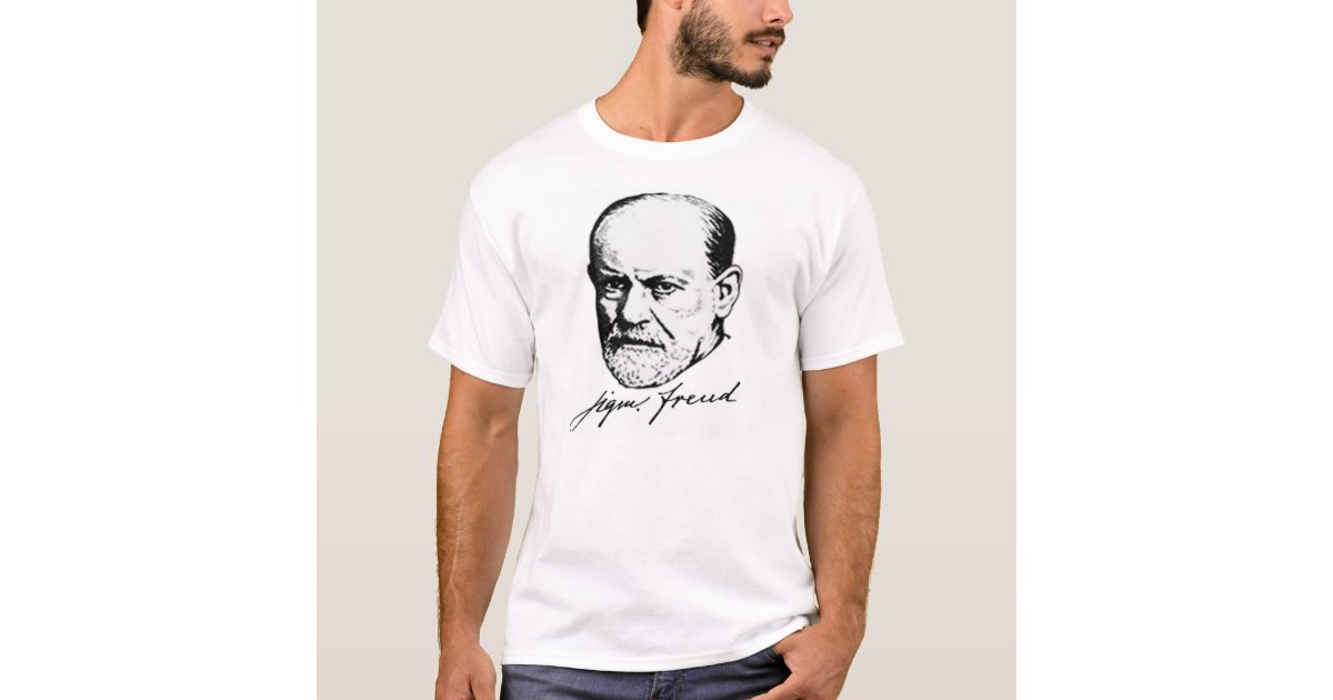 Sigmund Freud T-Shirt | Zazzle