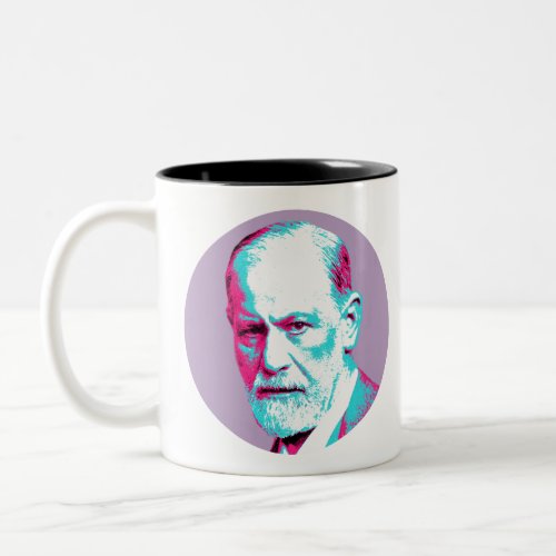 Sigmund Freud Two_Tone Coffee Mug