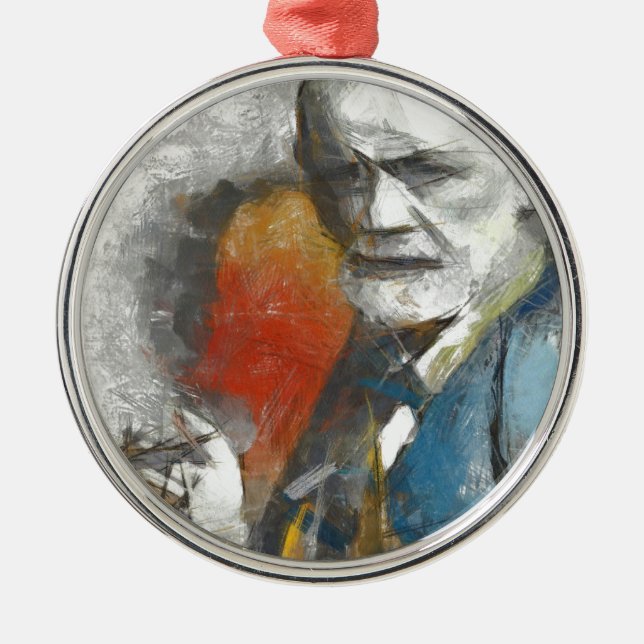 Sigmund Metal Ornament (Front)