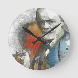 Sigmund Round Clock