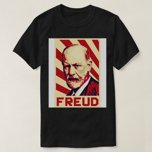 Sigmund Sigmund Freud T-Shirt (Design Front)