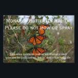 Sign<br><div class="desc">Show people that your yard is a Monarch Butterfly Habitat</div>