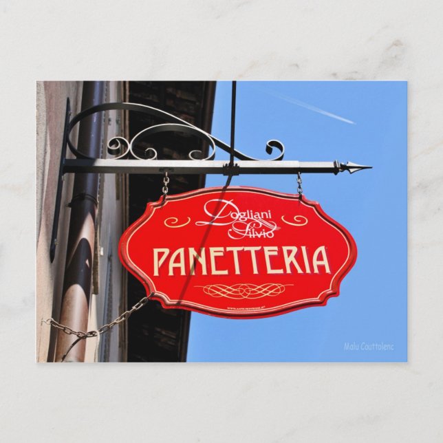 Sign 5 Postcard (Front)