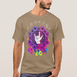 Sign Human Kind Both Language Asl Tolerance Gifts T-Shirt