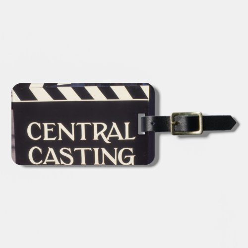 Sign in English CENTRAL CASTING Luggage Tag