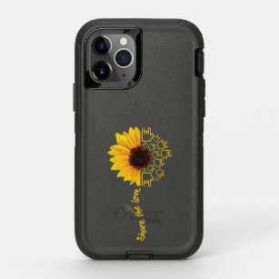 Sign Language - ASL - American Sunflower - Share t OtterBox Defender iPhone 11 Pro Case