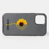 Sign Language - ASL - American Sunflower - Share t Otterbox iPhone Case (Back Horizontal)