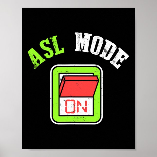 Sign Language Asl Im Deaf Awareness  (Front)