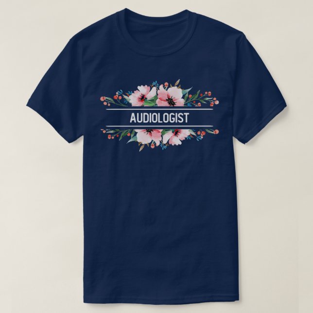 Sign Language Audiologist T-Shirt (Design Front)