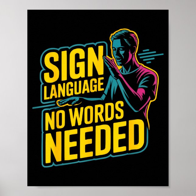 Sign language interpreter job deafness interpret (Front)