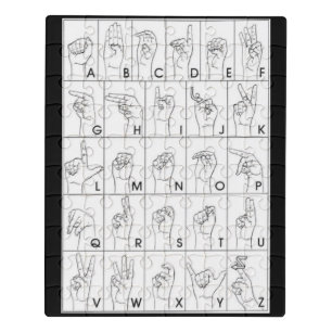 SIGN LANGUAGE jigsaw puzzle