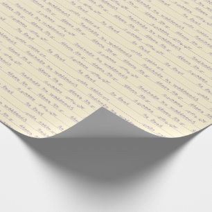 Sign Language Positive Sayings in Yellow Wrapping Paper