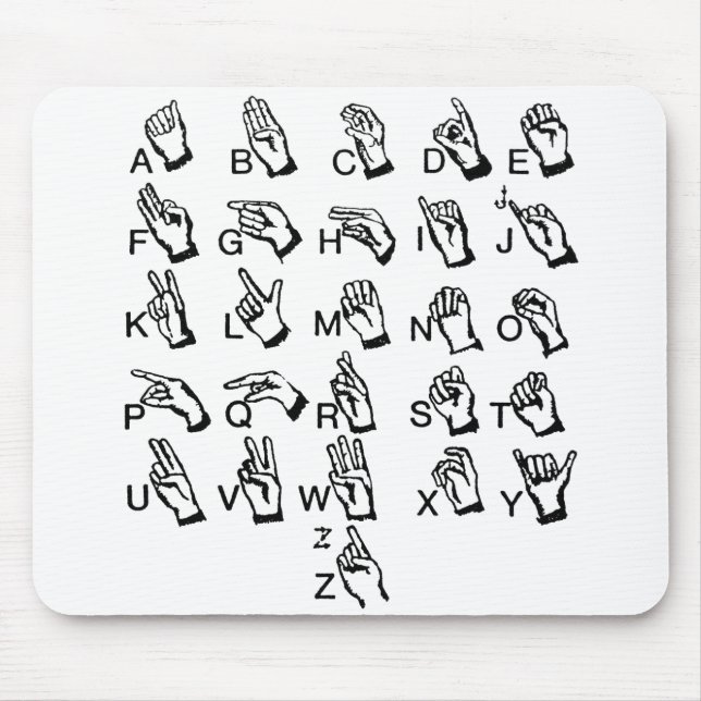 sign mouse pad (Front)