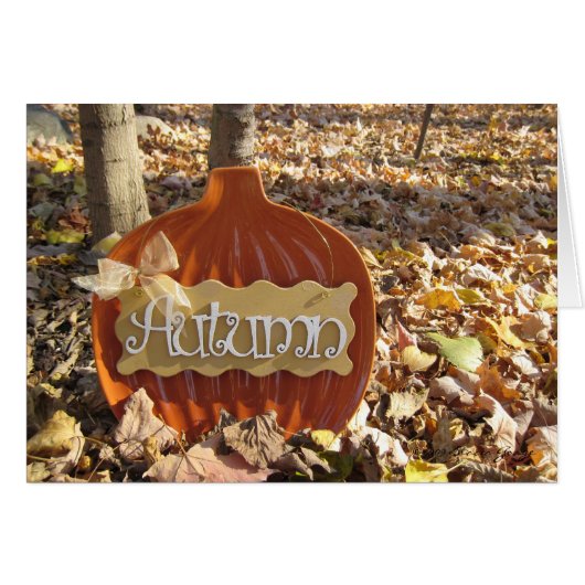 Sign of Autumn Cards (Front Horizontal)