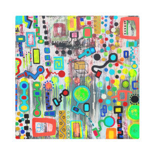 Sign of the Times 16 x 16 Metal Wall Art